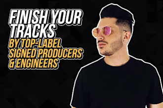 professionally finish, mix and master your edm tracks