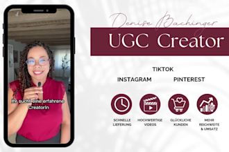 create your german ugc video for social media