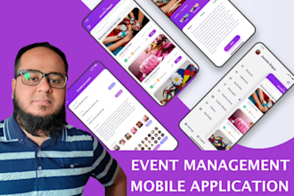 do an event management app event ticketing app
