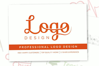 design a professional and eye catching logo for you