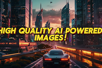 deliver high quality ai generated artwork for any project