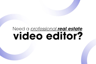 edit cinematic real estate walkthrough videos for realtors and property listings