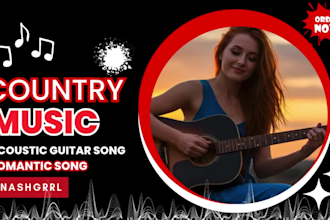 be your country female singer traditional folk lyrics writer custom song