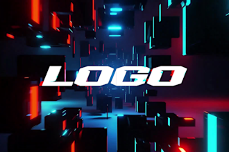 do custom vj loop dj visuals logo animation in only 24 hours
