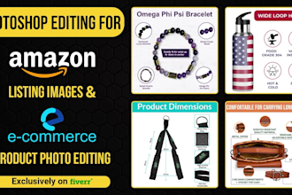 amazon photo editing, retouching, infographic, amazon listing images
