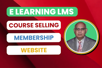 create lms website with elearning course using tutor pro learndash buddyboss