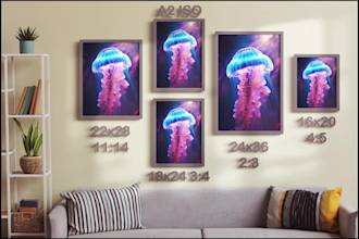 resize and enhance image for etsy digital downloads and print on demand business