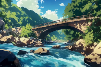 make ai generated 4k anime animation, ai anime animation