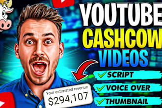 be cash cow youtube video creator for faceless automation channel and shorts