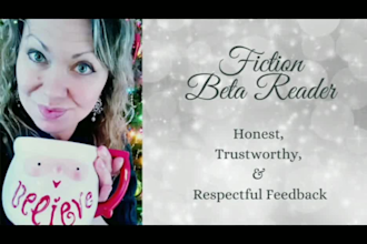 beta read and critique your fiction novel, short story, or screenplay