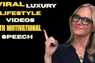 create viral luxury lifestyle videos with motivational voiceover speech