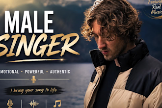 sing male session singer, male vocalist, male country singer