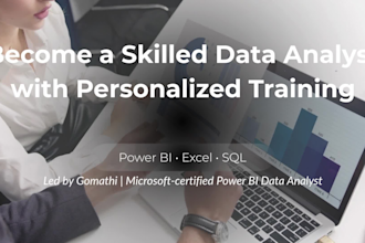 train you in powerbi and excel as a microsoft certified data analyst