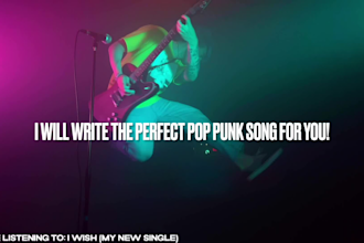 write the perfect pop punk song for you