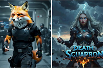 create custom ai illustrations and concept art design