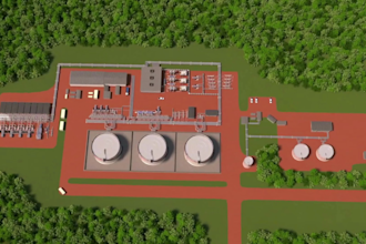 do 3d industrial animation oil and gas refinery petrochemical plants engineering