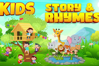 create educational nursery rhymes and animation for kids