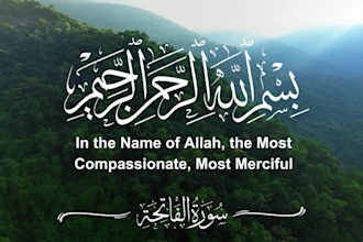 create incredible quran recitation and islamic videos