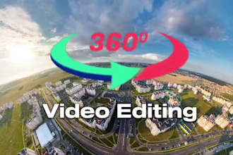 stitch and edit 360 video and VR 360 video professionally