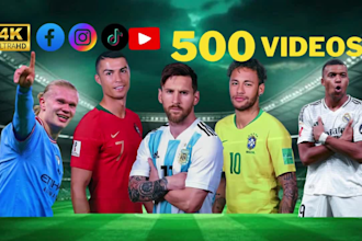 give and edit engaging football short videos to boost your social media growth