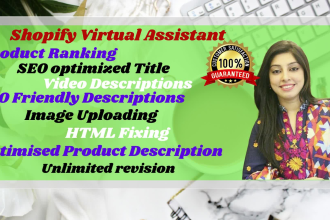 your virtual assistant SEO listings and videos in the description