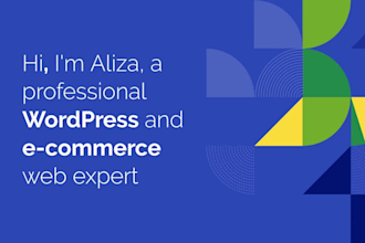 design a professional woocommerce ecommerce website or online store