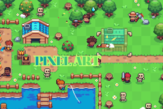 do 2d game rpg retro pixel art assests, animated gif tileset sprite sheet bit