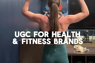 create ugc videos for your fitness brand or product