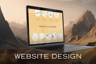 create an animated interactive website