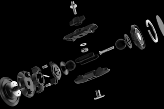 create realistic 3d product assembly and installation video