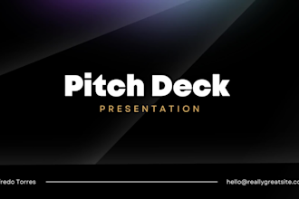 design sales deck and pitch deck powerpoint presentations