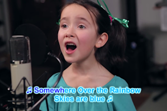 add karaoke lyrics to your music video
