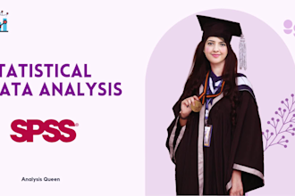do statistical data analysis through spss for statistics, econometrics research