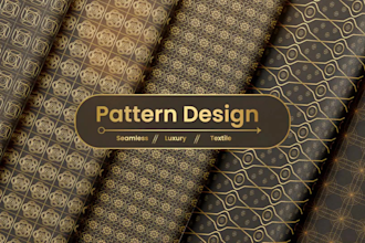 design seamless patterns, monograms and textile prints