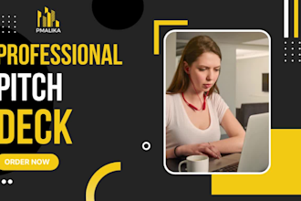 design a kickass investor pitch deck or presentation