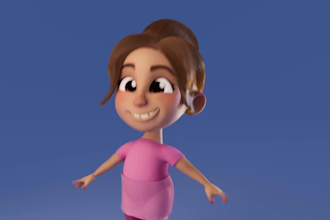 do 3d video animation, 3d character design 3d christmas animation