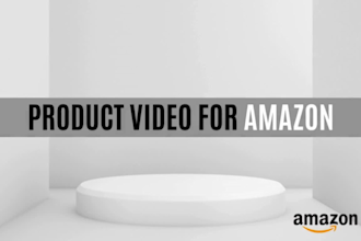 produce commercial videos for amazon and ecommerce