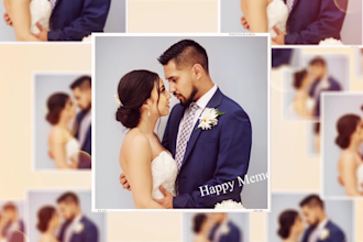 dynamic slideshow videos, memorial, funeral, wedding slideshow, birthday, reels