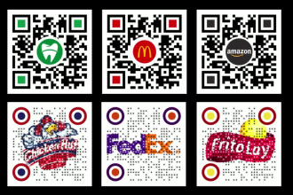 make unique qr code , qr code generator , and qr code design with logo