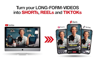 repurpose your videos into tiktoks, reels and shorts