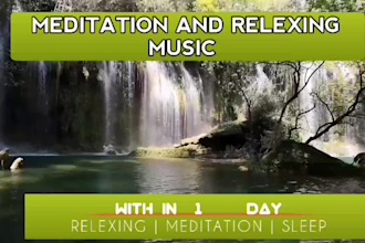 create copyright free HD meditation, relaxing music videos