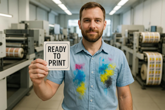 provide print ready files for cmyk prepress flexo plate and dieline