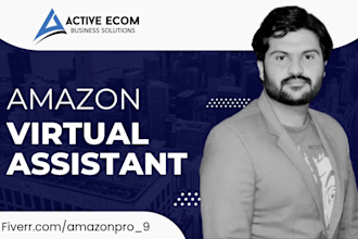 be your amazon virtual assistant for fba store and PPC management