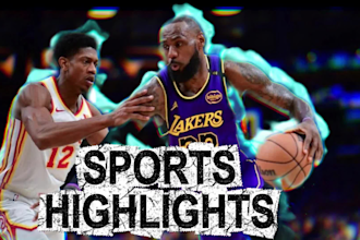 make a sports highlights and basketball football recruitment videos in HD