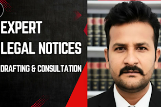 draft a professional legal notice or demand letter