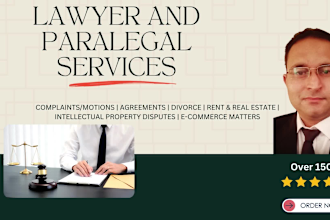 be your lawyer and paralegal