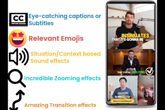 add subtitles or captions to shorts like alex hormozi