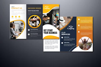 do trifold, bifold brochure, sale sheet, flyer with quick time