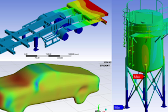 perform fea analysis and ansys cfd fluent simulations