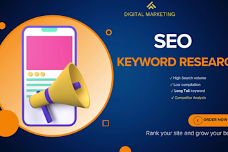 advanced SEO keyword research and long tail key word research for your website